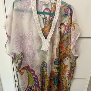 Beautiful swim coverup.